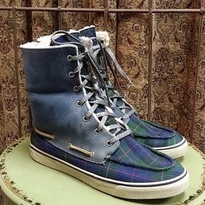 🎀💰 2/$25 Sperry High Top Tennis Shoes Size 9